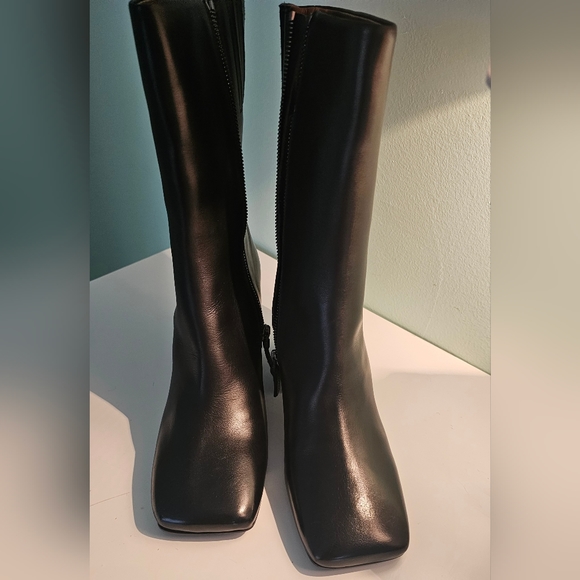Marsèll square-toe mid-calf leather boots Size 39 - Picture 7 of 16